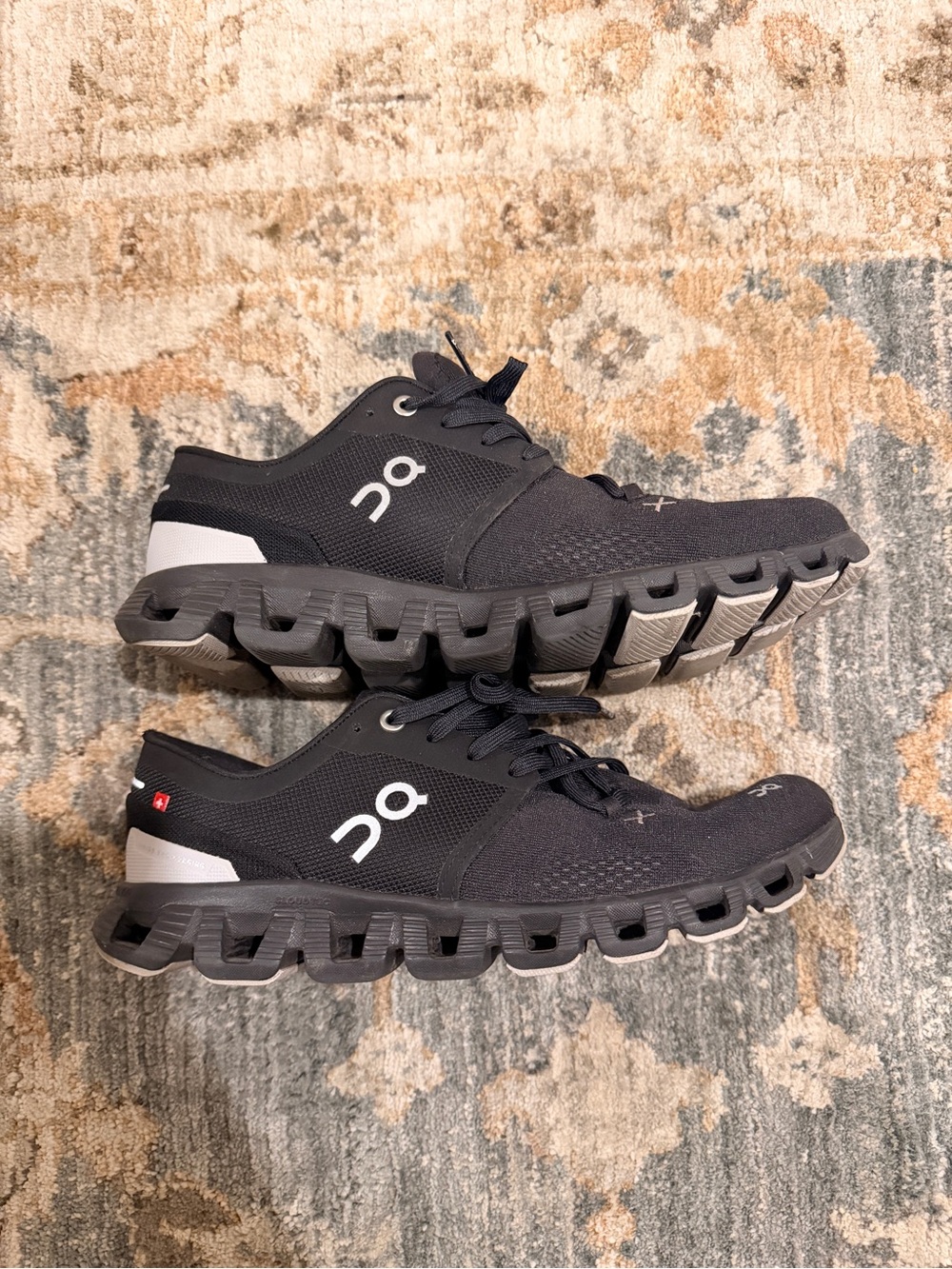On Running Running Cloud X Woman’s Athletic Shoe - Black